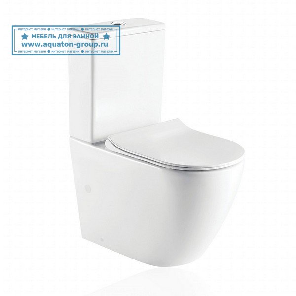 Бачок для унитаза Koller Pool Round RN-0665-RC-T белый