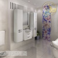 Мебель для ванной Акватон - АРИЯ 65 М белая